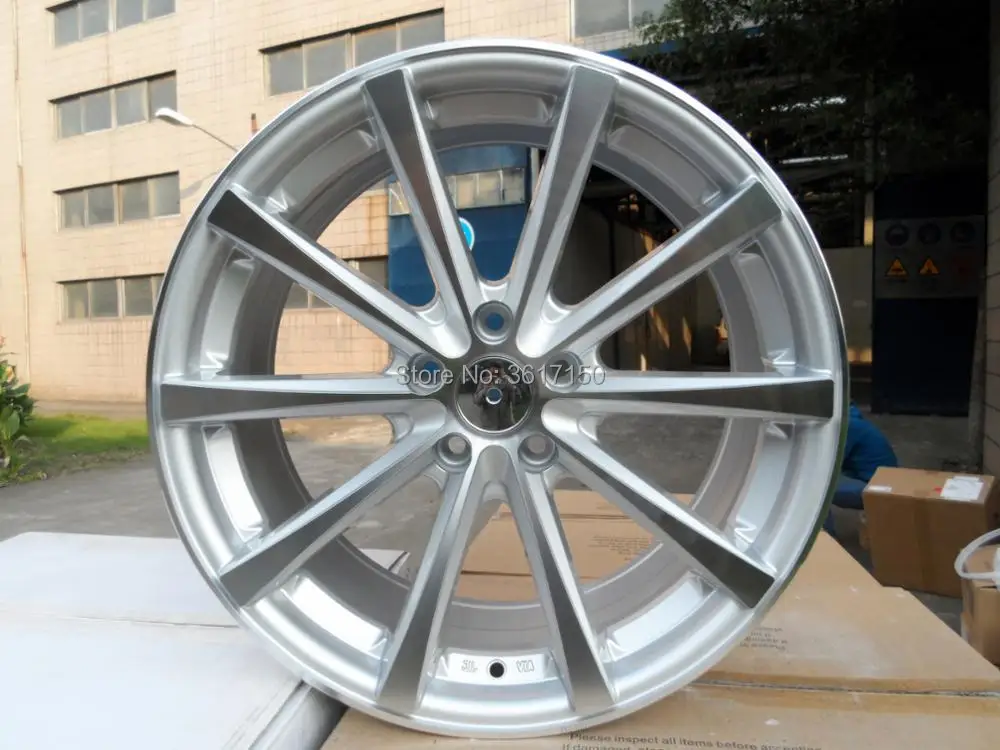 19x9. 5J 5x120 72,56 ET35 литые колесные диски с колпачками ступицы