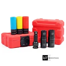 1/2 дюйма сверхмощный Привод гнездо адаптера Air гайковерт редуктор воздуха влияние, адаптер для ручной инструмент набор