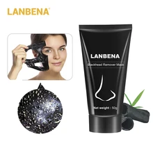 LANBENA Peel Off Charcoal Blackhead Remover Mask Nose Black Mask Face Care Mud Acne Treatment Skin Care Facial Masks Oil Control