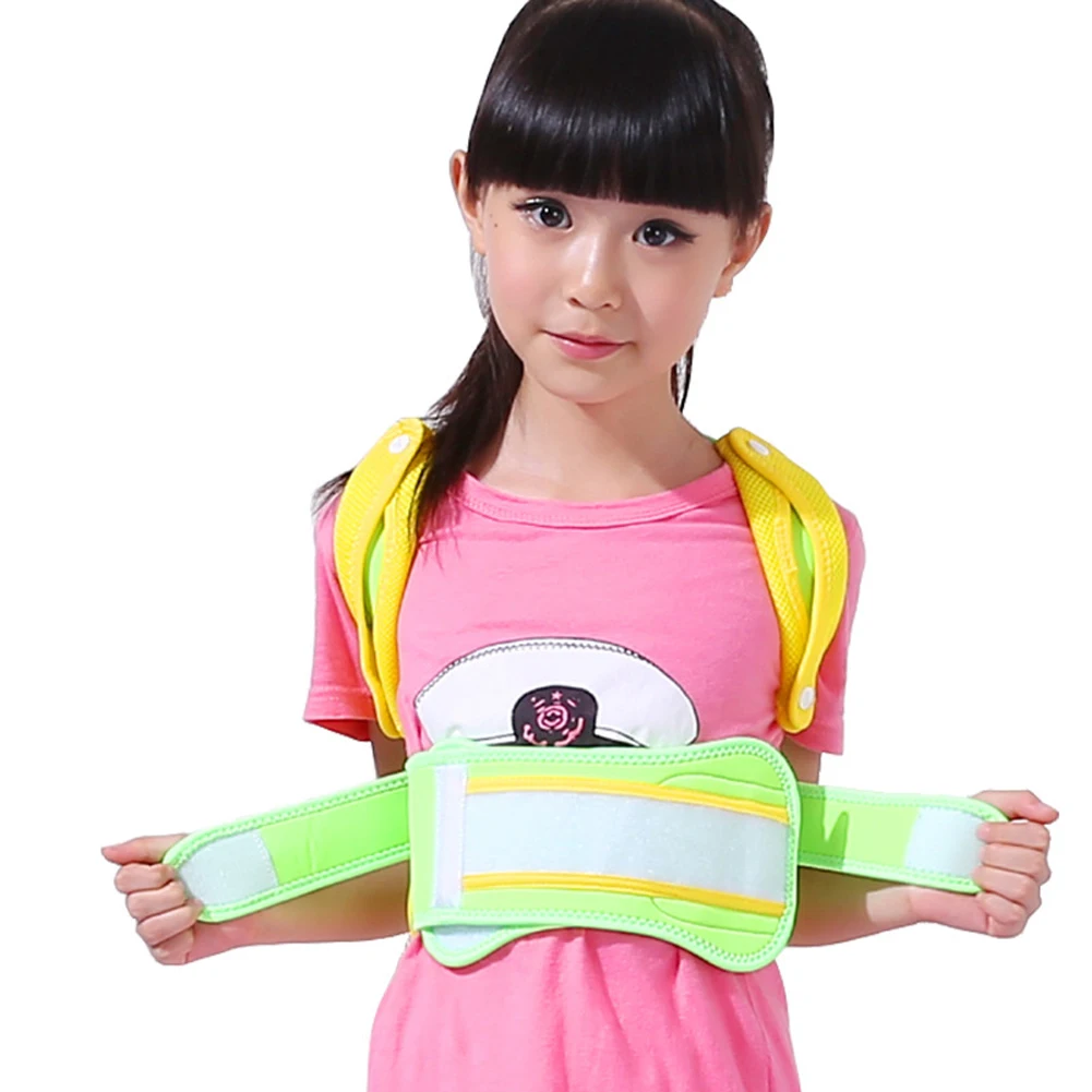 Professionnel Polyester Retour Posture Brace Correcteur D'épaule de Bande de Soutien Ceinture Posture Correcte Ceinture Pour Enfants GUB #