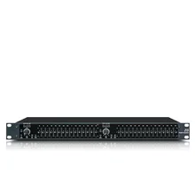 Audio processor 215 electronic graphic equalizer dual 15 segment electronic graphic equalizer
