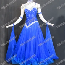 Лучшие продажи, международное стандартное бальное платье для соревнований по танцам, гладкое платье для соревнований, танцевальное платье для танго B-0096