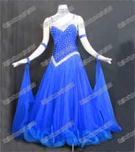TOP SELL International Standard Ballroom Dance Competition Dress,Smooth competition Dress, Tango Dance Dress B-0096