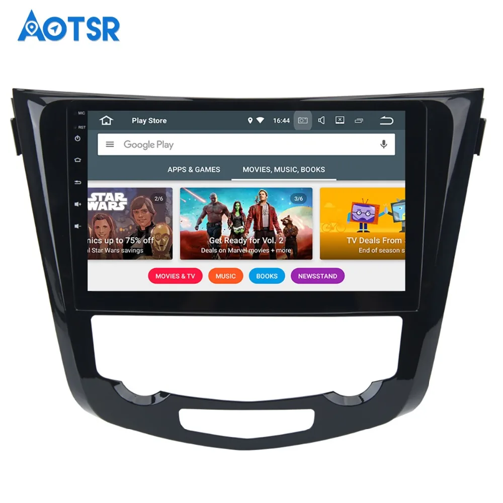 Top 10.2" Android 8.0 Car GPS Radio Player for Nissan  X-Trail 2014 2015 2016 2017  with Octa Core 4GB+32GB Auto Stereo Navi Multime 4