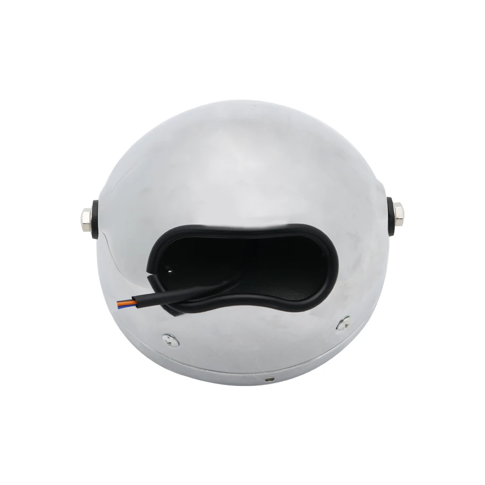 Universal Motorcycle Headlight 6.5 Inch LED Round Head Lamp Bulb for Harley Sportster Cafe Racer Bobber Cruisers Choppers (37)