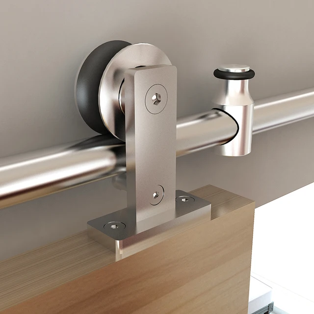 Usa Free Shipping Sliding Barn Door Hardware Kits Top Mounted Usa Free Shipping Sliding Barn Door Hardware Kits Top Mounted Trolley Interior