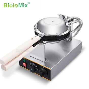 

220V/110V commercial electric Chinese Hong Kong eggettes puff cake bubble waffle iron maker machine bubble egg cake oven