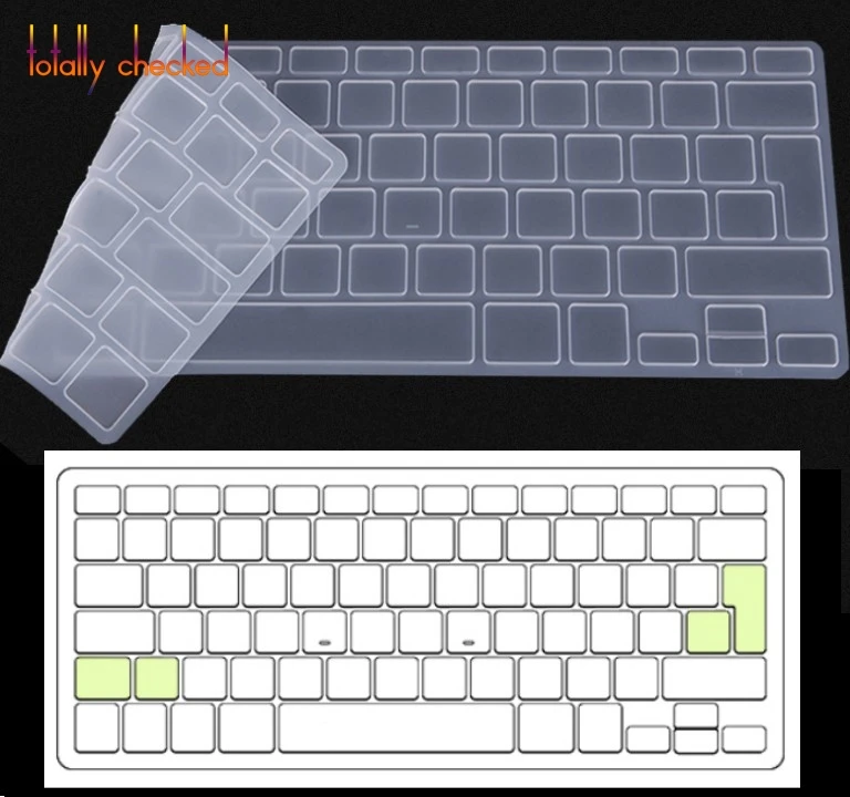 

Euro EU European Version For Apple macbook Air Pro with Retina 11 12 13 15 17 Touch Bar 13.3 15.4 2017 Keyboard Cover Skin