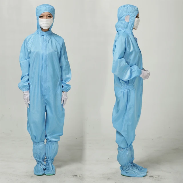 Anti static clothes and Cleanroom CoverAll Clothes working clothes ESD