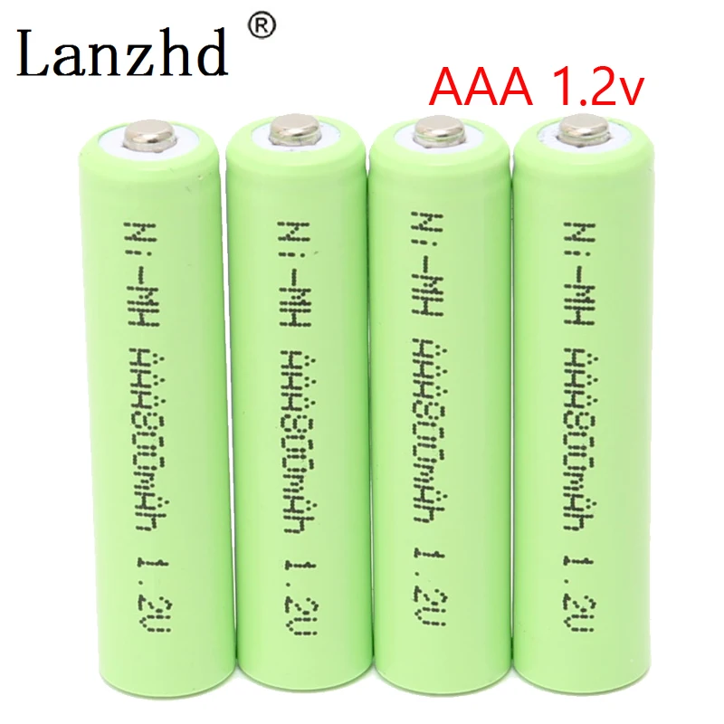 

2019 AAA Rechargeable Battery AAA 1.2V Batteries 800mah Ni-MH batteies Rechargeable Batteries for Remote Control Toy(4PCS-40pcs)