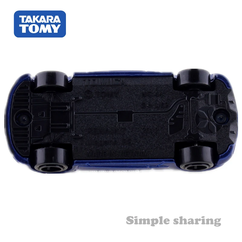 Takara Tomy Tomica No.44 MEGANE RENAULT Sport gendamery 1:67 литая Игрушечная модель автомобиля