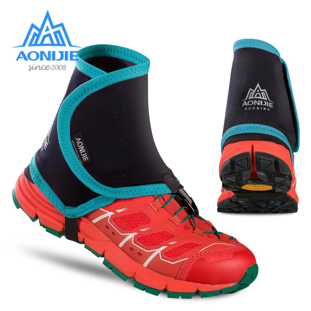 

AONIJIE E940 Outdoor Unisex High Trail Reflective Gaiters Protective Shoe Covers For Running Jogging Marathon Hiking Cycling