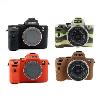 

Soft Rubber Silicone Camera case for Sony A7 II A7II A7R Mark 2 Body Cover Case