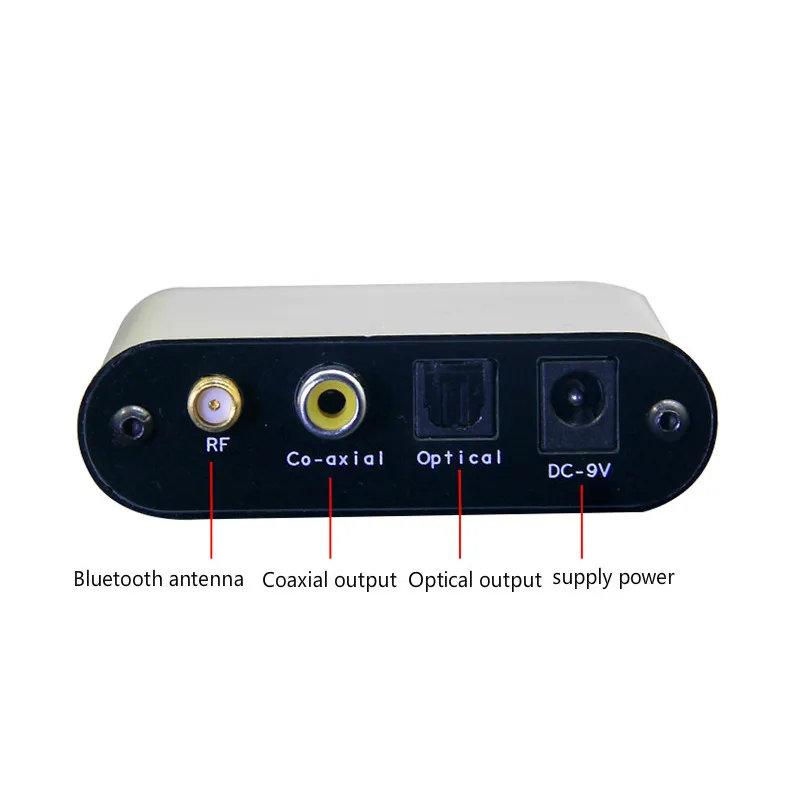 HIFI CSR4.1 Bluetooth Audio Receiver Coaxial Fiber AUX Output for Amplifier DAC 