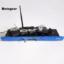 Betagear BT5101 персональный монитор Беспроводная система передатчик УВЧ диапазона 4 приемник монитор dj Pro звуковая система для сцены, концерта, студии