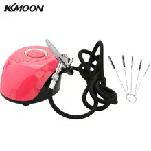 Мини-Аэрограф, набор, маленький распылитель, насос, ручка, набор, воздушный компрессор, набор, художественная краска, Рукоделие, сделай сам, для ногтей, краски с 5 чистящими щетками