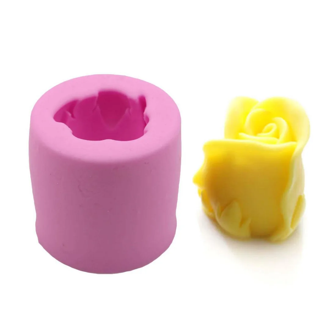 Silicone Cake Molds 3D Rose Flowers Cookie Soap Fondant Mould Decorating Tool Kitchen Accessories Clay Baking Molds Tools