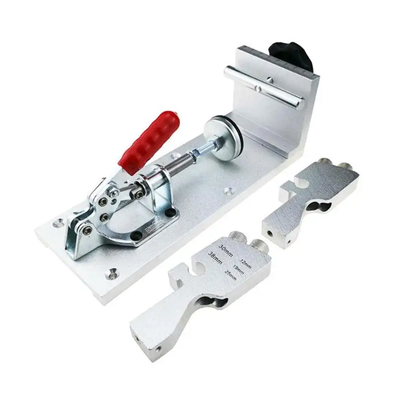 

Woodworking Carpentry Drilling Locator Pocket Hole Jig Kit Drill Guide Set Bolt Stud Stripped Screw Remover Tool