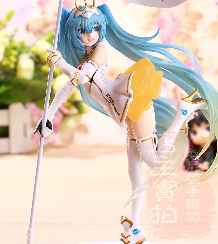 Anime GSC Vocaloid VOCALOID Hatsune Miku GT Project Racing Miku Figure Princess Knight Scale PVC Action Figure Model Kids EO05 Anime GSC Vocaloid VOCALOID Hatsune Miku GT Project Racing Miku Figure Princess Knight Scale PVC Action Figure Model Kids EO05