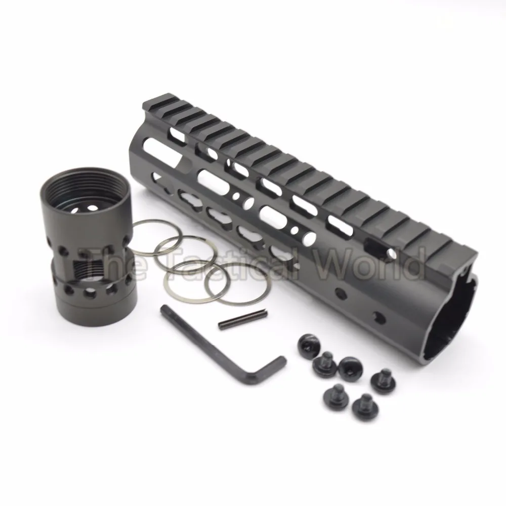 Tactical 7 9 10 12 13.5 15" Inch AR-15 M16 M4 Handguard .223/5.56 Free Float Keymod Rail RAS Airsoft Paintball Hunting Accessory | Спорт и