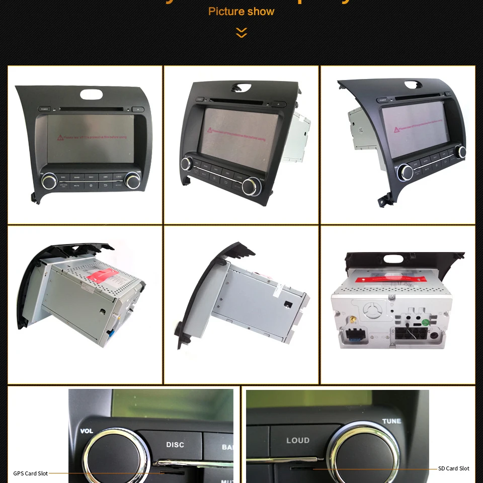 Flash Deal KLYDE 8" 4G WIFI Android 8 7 Octa Core 4GB RAM 32GB ROM Car DVD Multimedia Player Radio Stereo For Kia K3 Forte Cerato 2013-2017 6