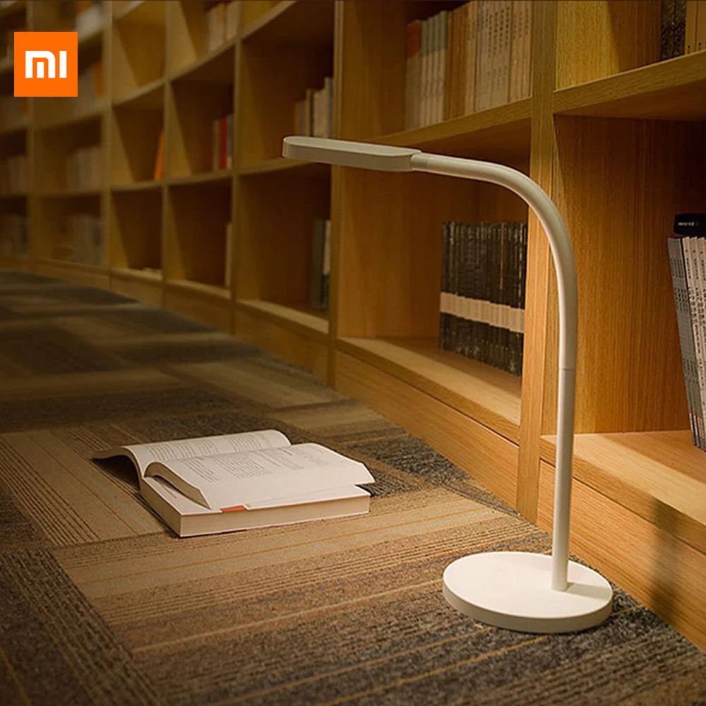 Оригинал Сяо mi Yeelight YLTD01YL светодио дный настольная лампа дома Регулируемый Цвет