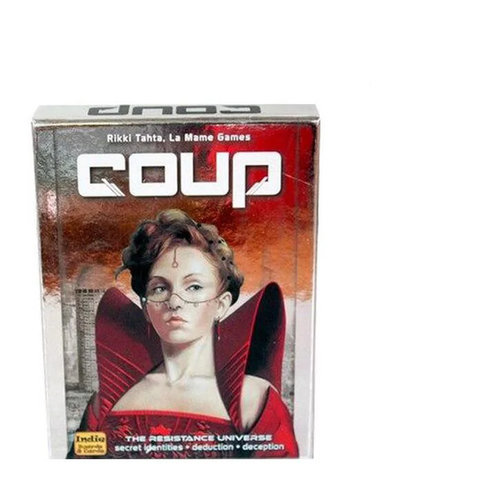 

Coup Reformation Board Game 2-6 Players For Party/Family ,English And Chinese Edition Easy To Play Free Shipping