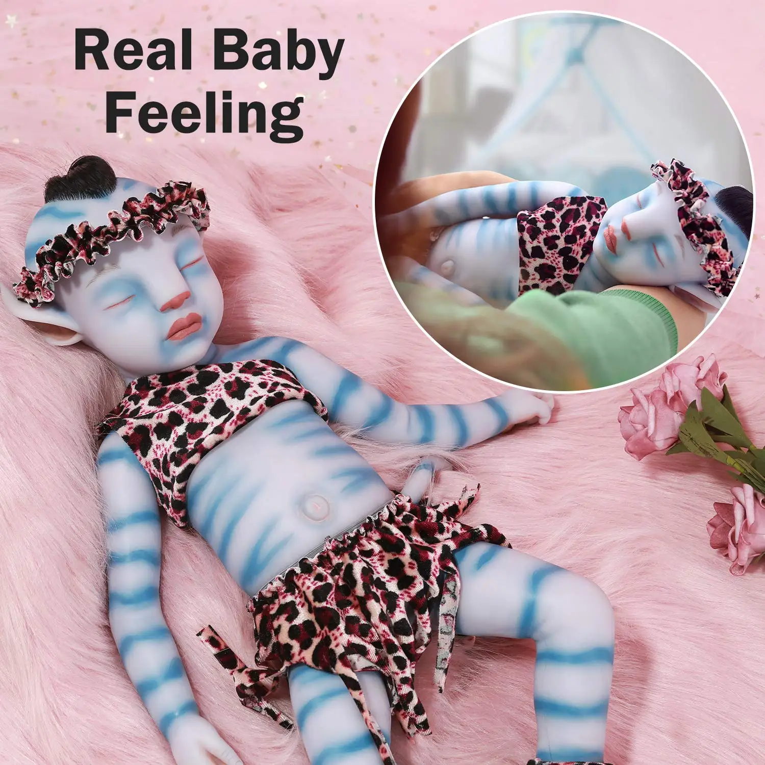 IVITA WB1806RH 51 см 2900 г спящие куклы Reborn Baby, реалистичные мягкие силиконовые игрушки по мотивам фильмов для детей