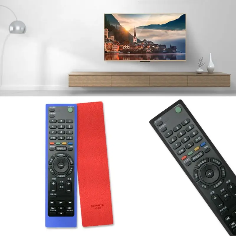 

Remote Control Case Silicone Cover Shockproof Protector Washable Skin for Sony RMF-TX200C 210 211 TV Voice Controller