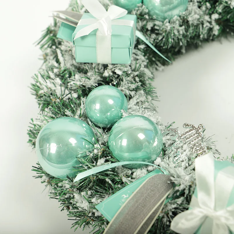 HOYVJOY Рождественские венки зеленый шар Подарочная коробка для домашние Декорации для вечеринки Новогодние поставки