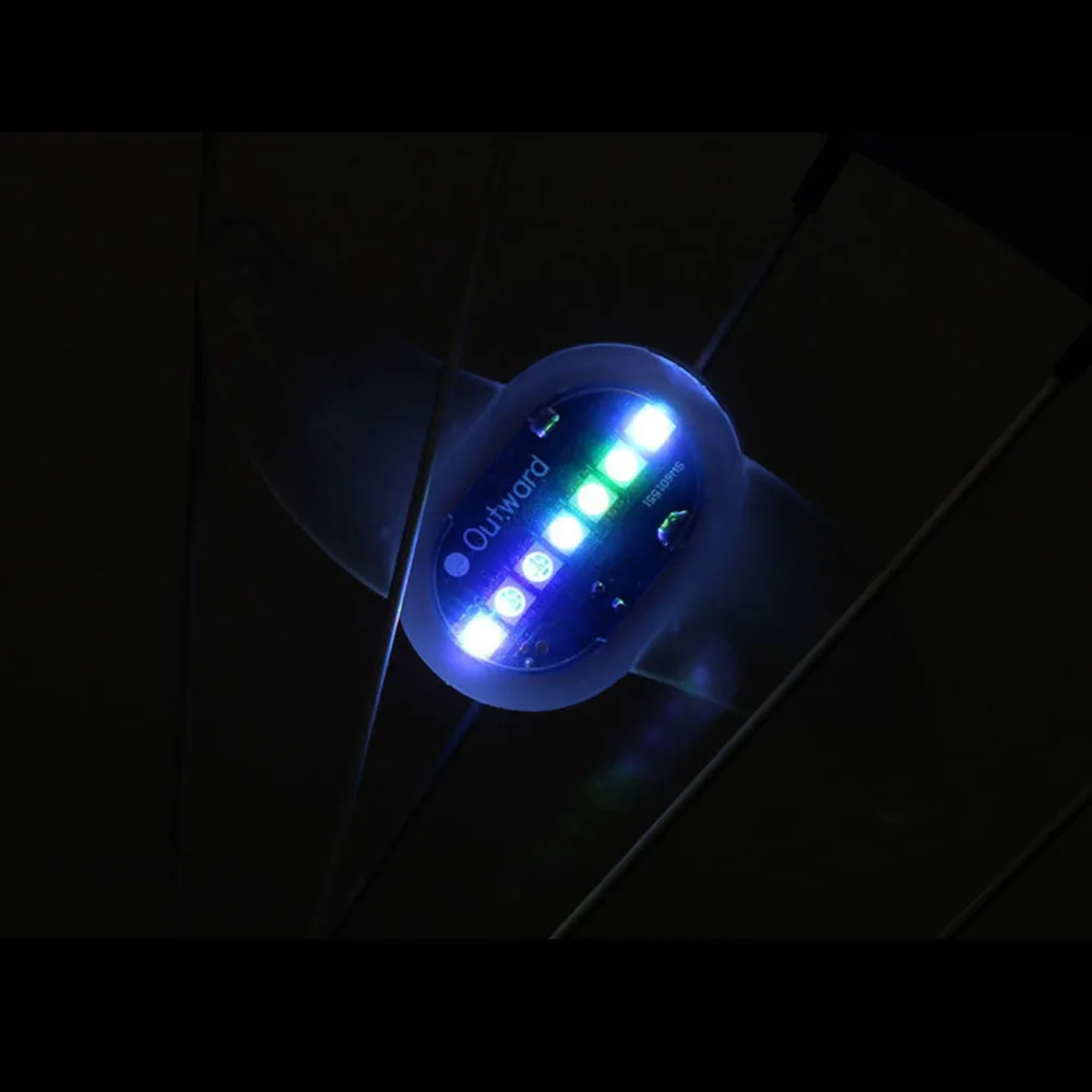 Sale Lankeleisi Spoke Light Decorate Light For Mountain Bike Road Bike Rear Tail Light Two Pieces In One Package 0