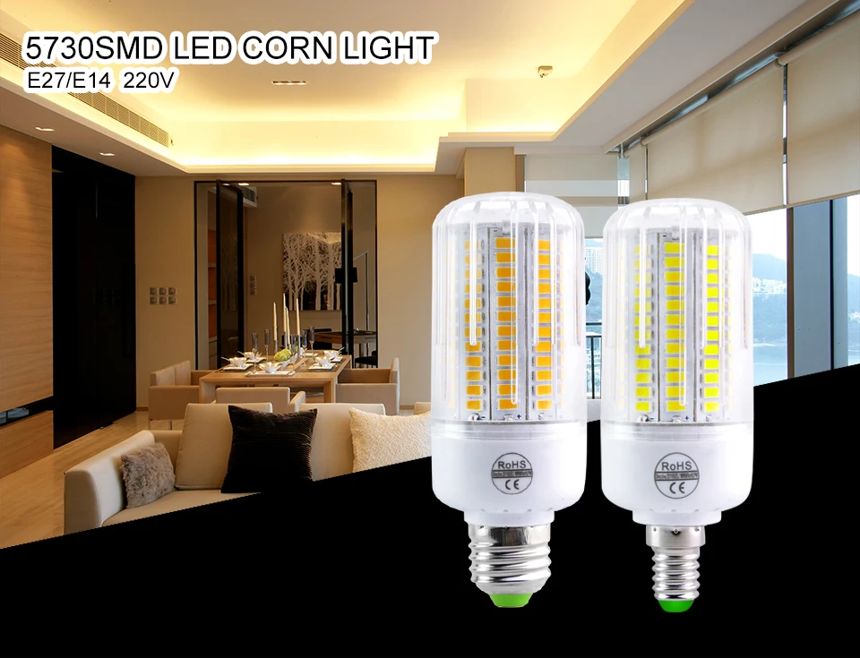 E27 E14 LED Corn Bulb (1)
