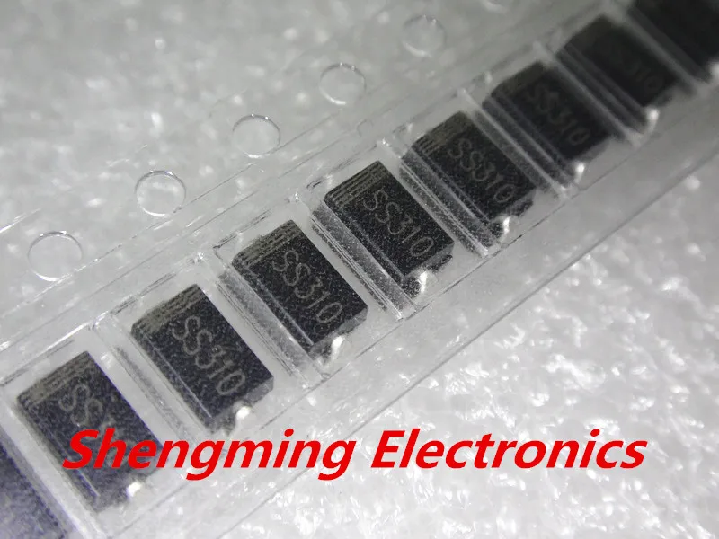 

100PCS SS310 SR3100 SMA 3A 100V SMD Schottky diode