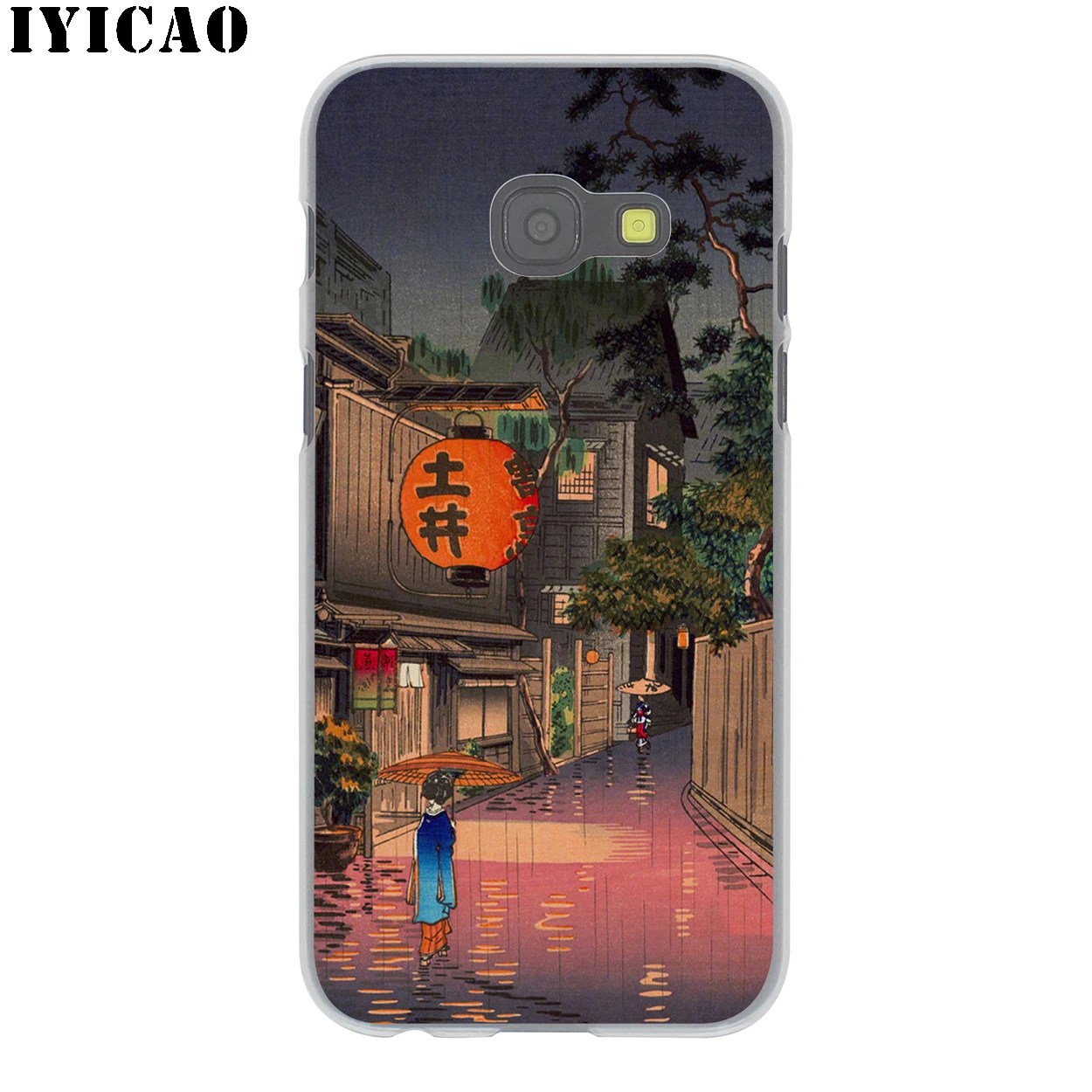 IYICAO искусство в японском стиле для Samsung Galaxy A3 A5 A6 A7 A8 Plus A9 A10 A30 A40 A50 A70 M10 M20 M30 A10S A20S A30S