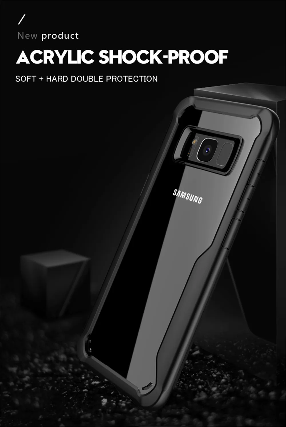 MaxGear защитный чехол для телефона, оболочка для samsung Galaxy J2 Core J3 J5 J7 Prime Pro J4 J6 Plus J8, акриловый прозрачный чехол