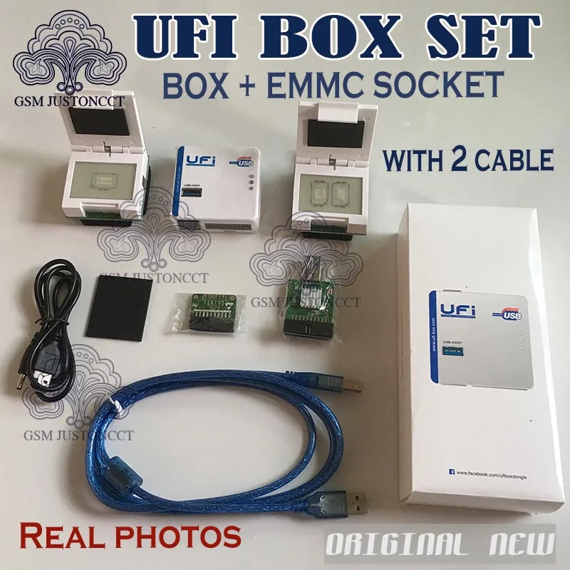 2020 новый оригинальный UFI Box + розетка питания Ufi ful EMMC сервисный Инструмент чтение