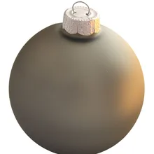 Принимаются индивидуальные заявки-безделушки украшения Рождественская елка украшение из стеклянных шариков 80 мм Серебряный дым Шар Орнамент-матовый