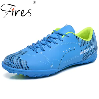 

Fires Men Soccer Sneaker Soft Comfortable Spotr Shoes Male Sport Nail Football Sneakers Hombre Non-slip Soles Training Shoes