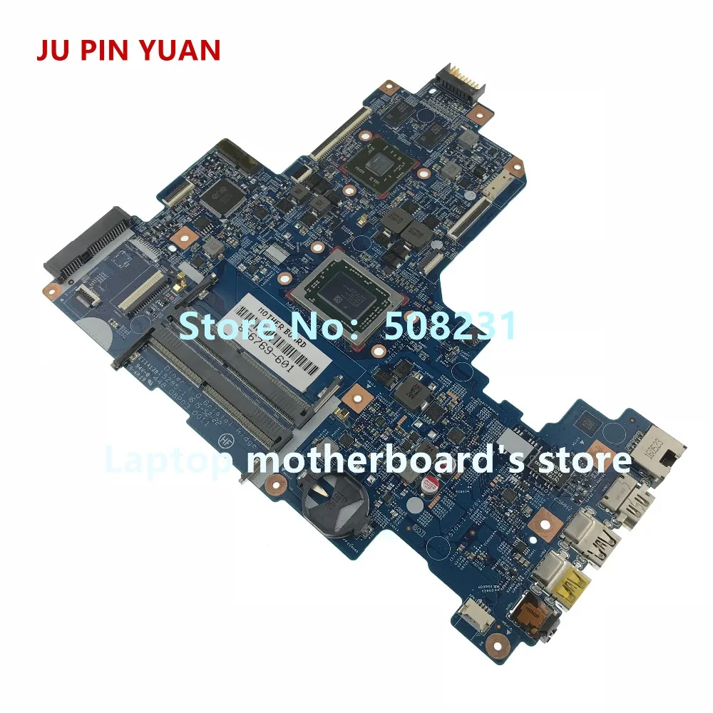 JU PIN юаней дороже; 856769-001 856769-601 материнская плата для HP тетрадь 17-Y 17Z-Y Материнская плата ноутбука R7M1-70 2 ГБ полностью протестированы