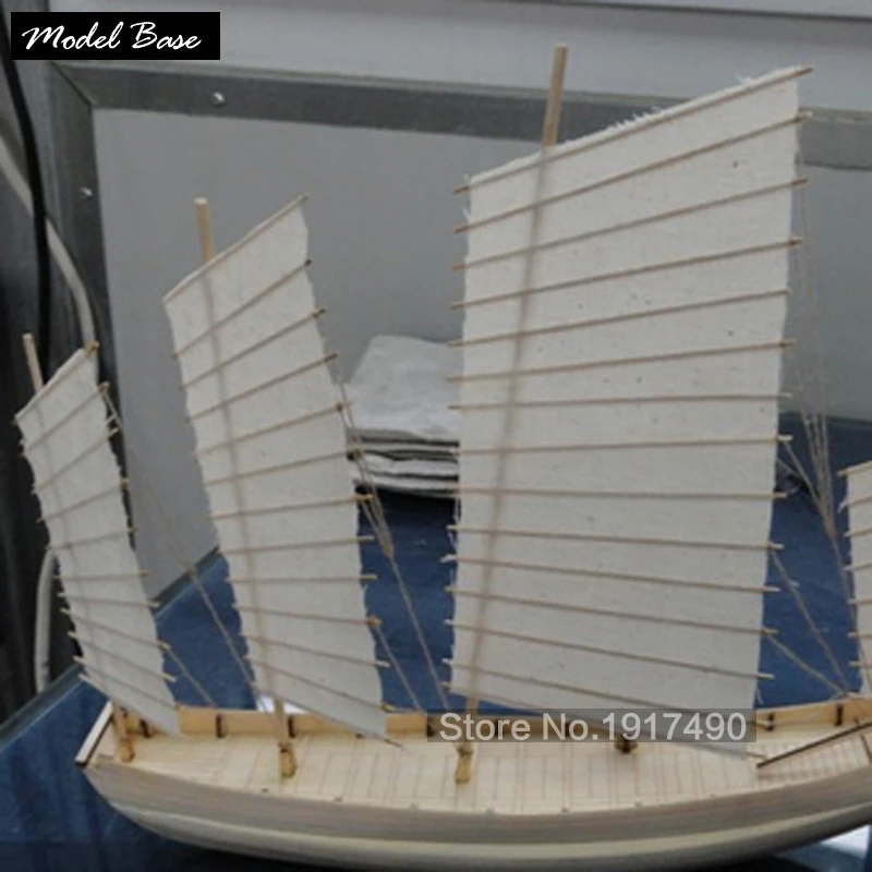 

Ship Model Kit Educational Games For Children Assembling Wooden Ship Models Hobby 3d Laser Cut Scale 1/80 Chinese Sailing Junks