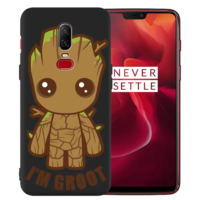 Роскошный крут Мстители Marvel для One plus 5 5T 7 Pro Oneplus 6 6T чехол для телефона задняя крышка Funda Coque Etui capinha мультфильм мягкий - Цвет: H1611