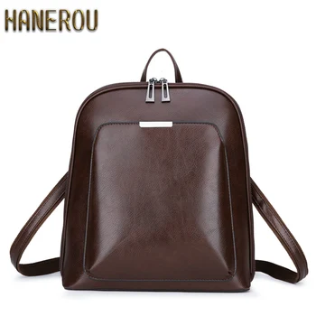 

New Fashion PU Leather Backpacks For Teenage Girls 2019 Woman Backpack Designers Sac A Dos Kpop Back Pack Women Brand Bagpack