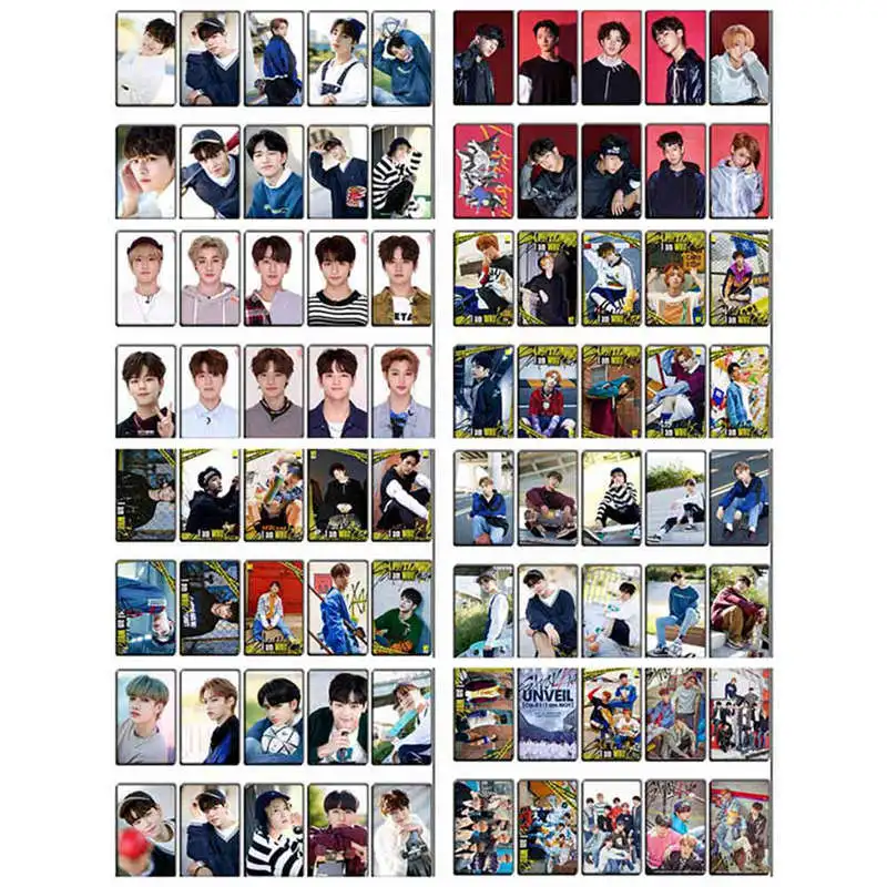 10 шт./партия KPOP Stray Kids Lomo Cards HD фото карты липкие фотокарты плакат подарок для звезды концертные Вечерние