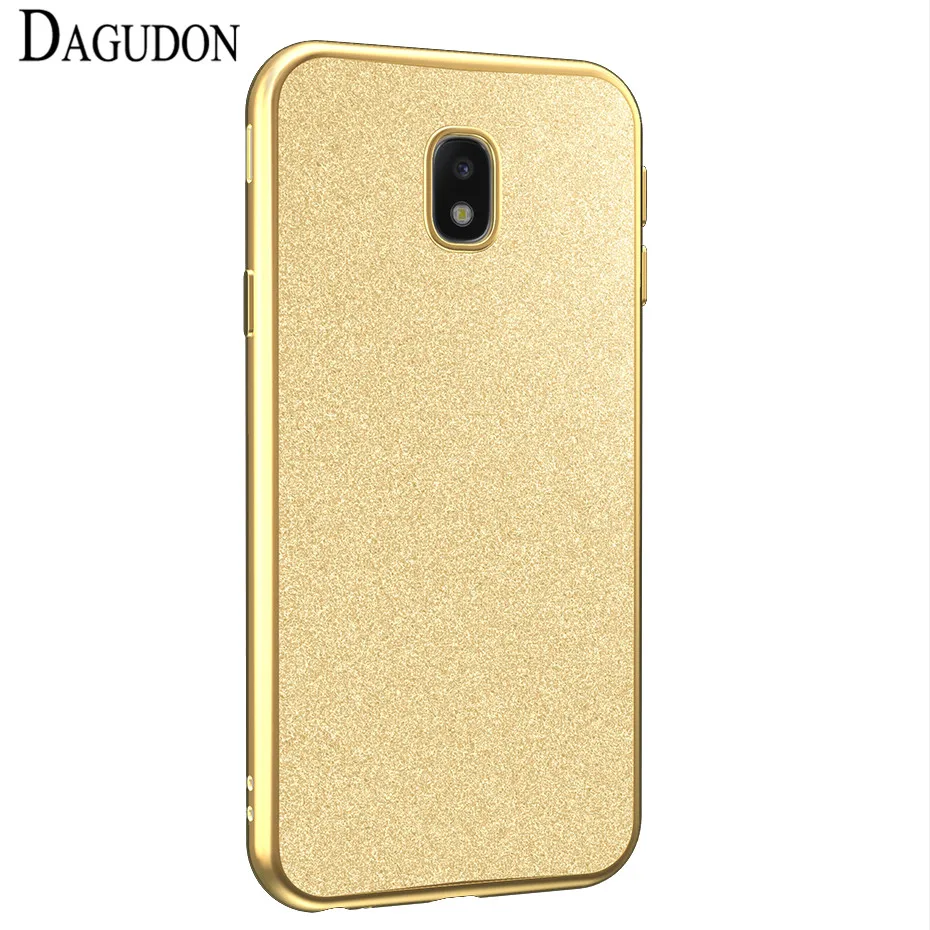 

DAGUDON Luxury Case For Samsung Galaxy J7 2017 Silicon Soft TPU cover plating glitter case For Samsung J7 2017 J730 5.5" Eurasia