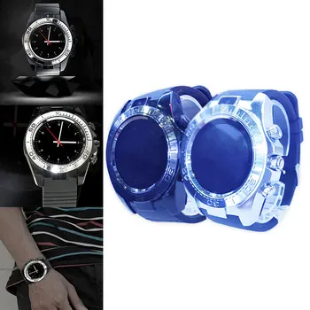 

Round Screen Bluetooth Smart Watch Camera Wearable Devices With 2G Sim TF Card for Android IOS