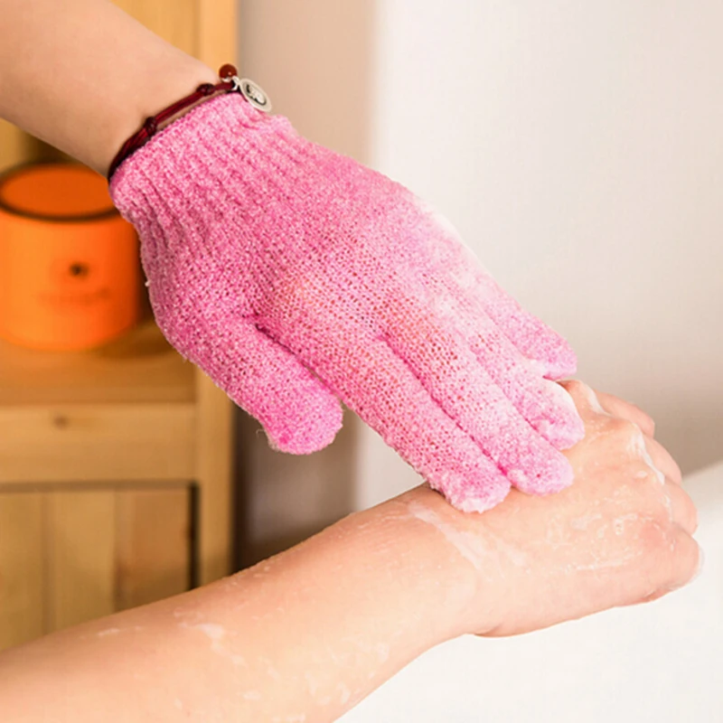 1 шт Милая Детская щетка для ванны душа отшелушивающая скраб перчатки для чистки массажные перчатки для ванны