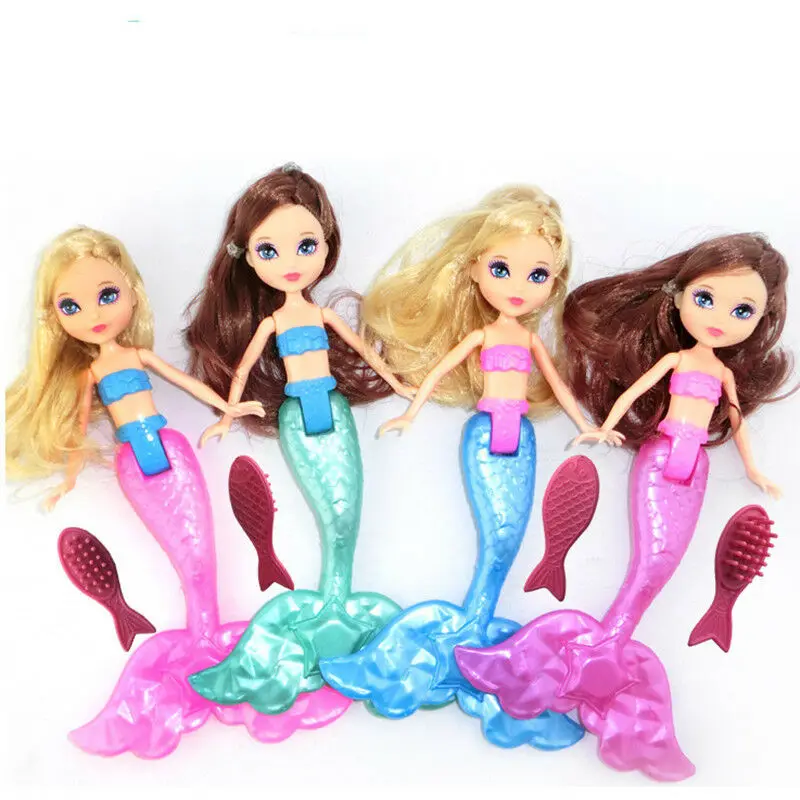 

Kids Gift Toys Waterproof Swimming Mermaid Doll Girls Toys Bath Swimming Pool With Comb