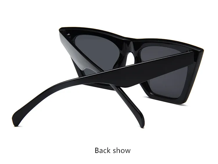 Новые модные ретро дизайнерские квадратные оправа «кошачий глаз» очки UV400 Leopord Lortoise женские солнцезащитные очки в полной оправе водительские очки