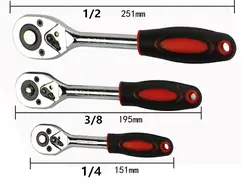 1/4 3/8 1/2 Реверсивный гаечный ключ комплект ремонт ручной инструмент торцевой ключ выпуска Профессиональные ручные инструменты