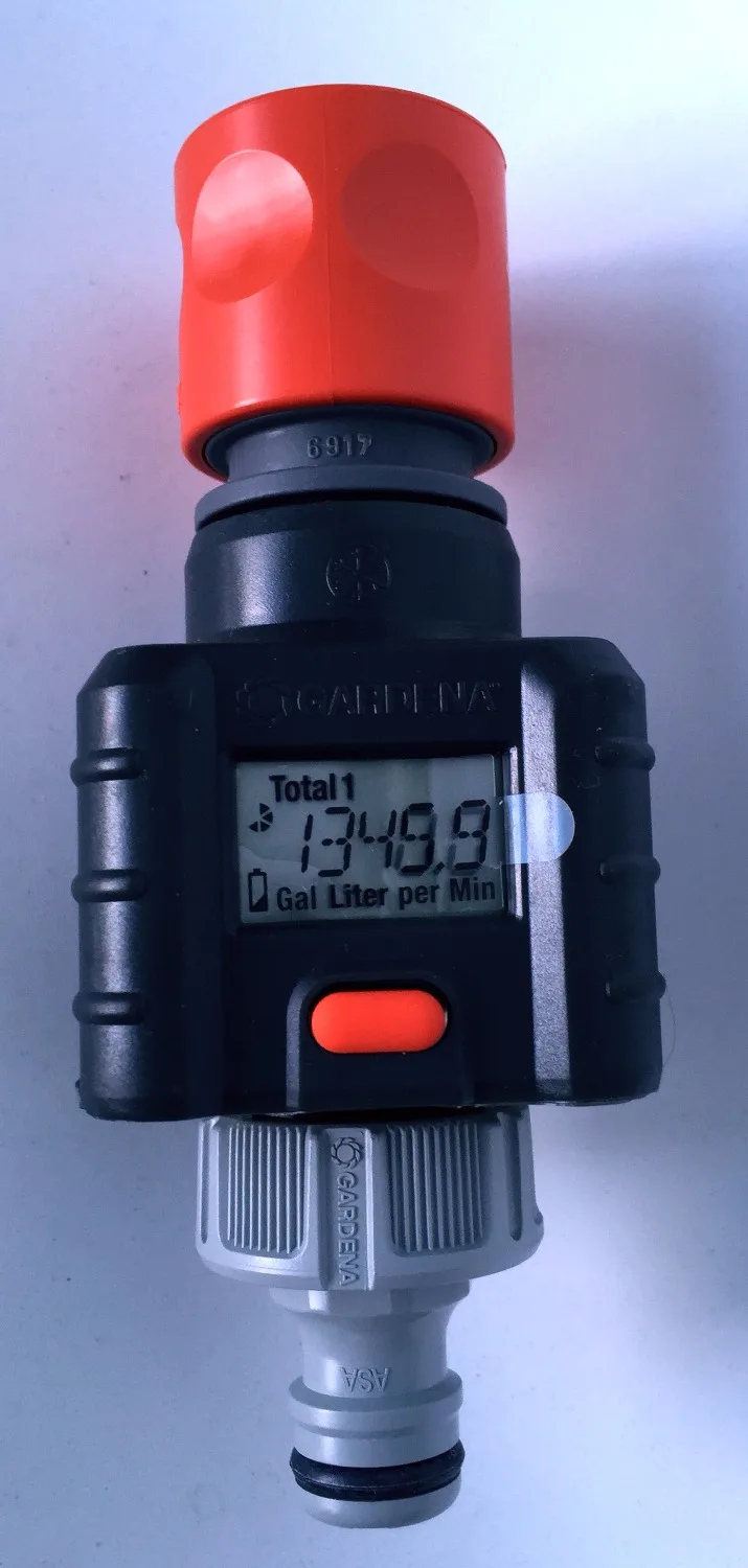 7723 5 De Réductiongardena Compteur De Débit Intelligent Deau électronique Numérique Pour Arrosage De Tuyau Darrosage In Programmateur Arrosage